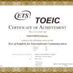 Buy Registered TOEIC Certificate