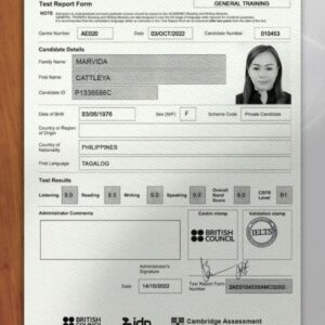 IELTS Certificate Without Exam