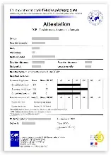TCF Certificate