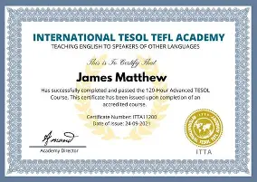 TESOL Certificate